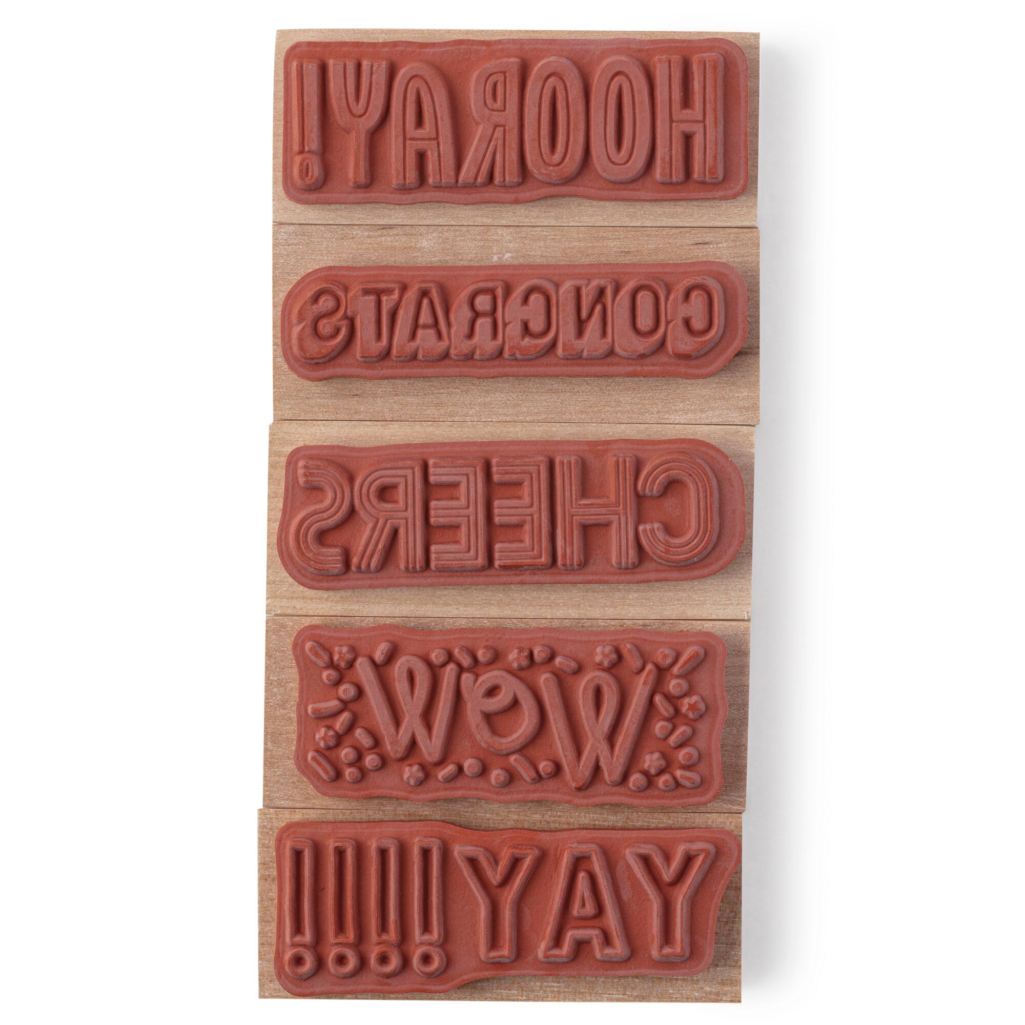 Celebrate Wood Stamp Set by Recollections™